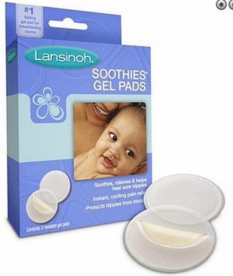 Protetor em gel para aliviar entre as mamadas.